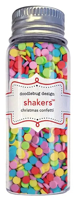 Christmas Confetti Shakers - Oh What Fun - Doodlebug
