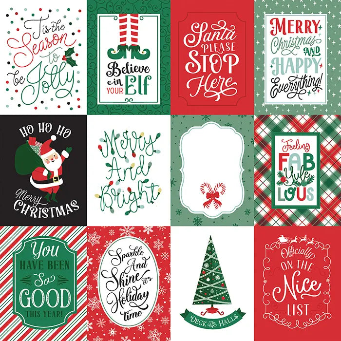 Christmas Express Scrapbook Collection Kit, 12" x 12" - Echo Park