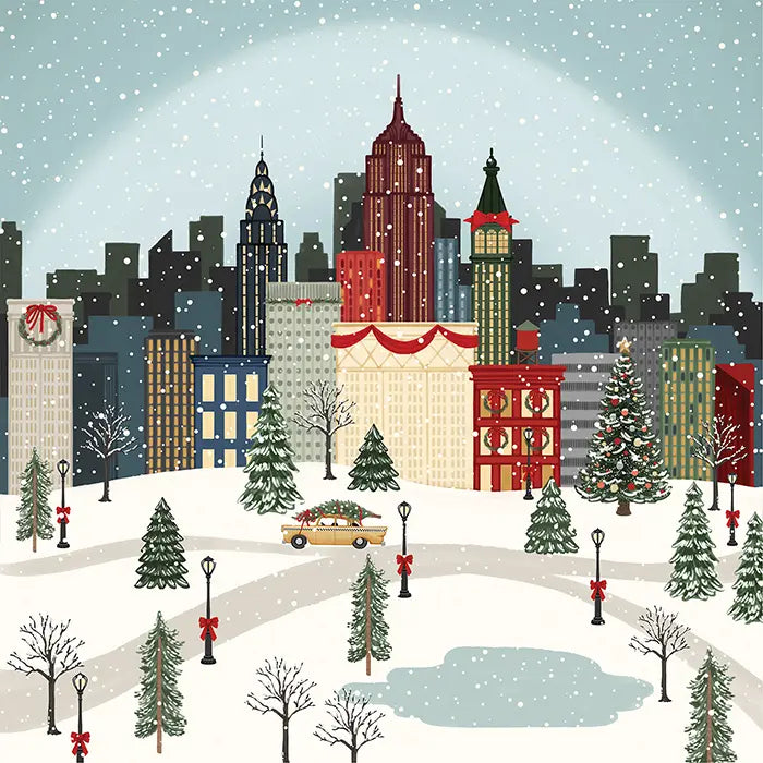Christmas In The City Scrapbook Collection Kit, 12" x 12" - Carta Bella