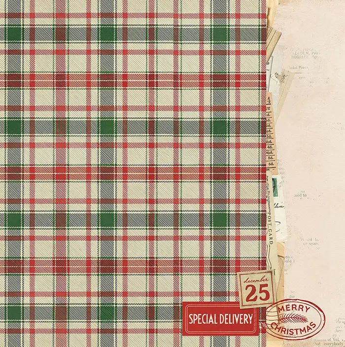 Christmas Junque Scrapbook Collection Pack, 12"x 12" - PhotoPlay