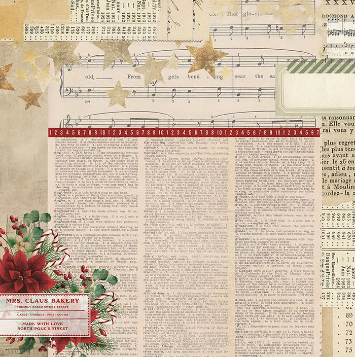 Christmas Junque Scrapbook Collection Pack, 12"x 12" - PhotoPlay