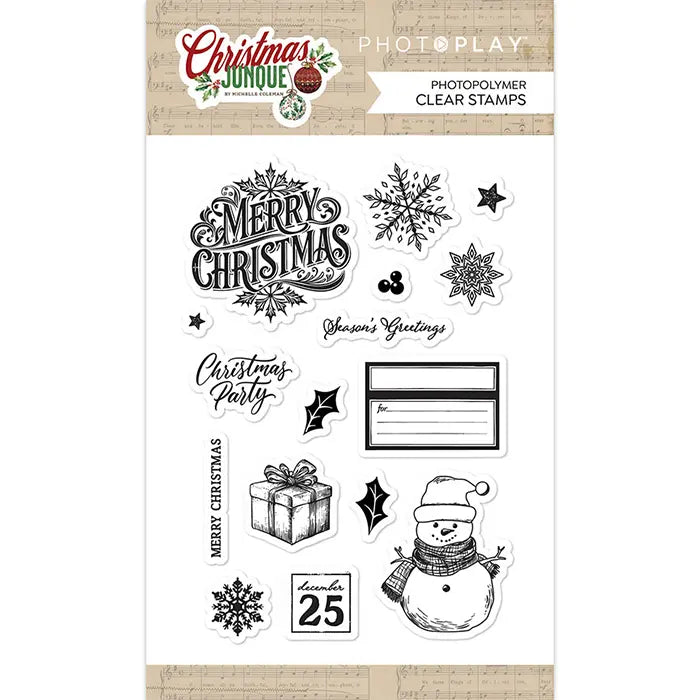 Christmas Junque Stamps - PhotoPlay