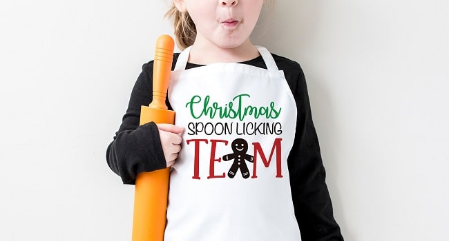 Christmas Spoon Licking Team SVG Image File Download