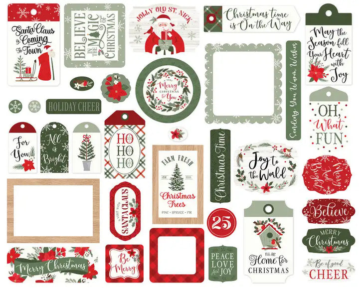 Christmas Time Frames & Tags -Echo Park