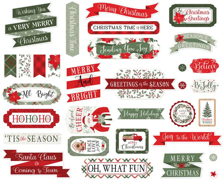 Christmas Time Titles & Phrases -Echo Park