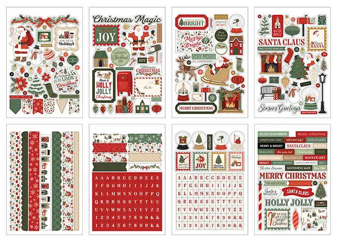 Christmas Village Sticker Book - Carta Bella