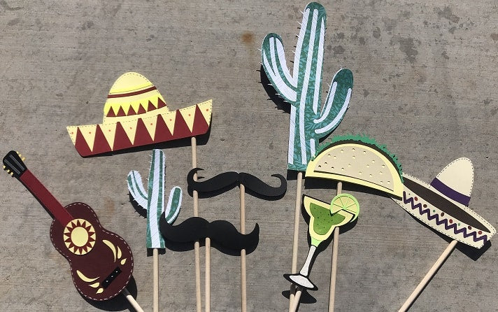 Cinco De Mayo Props SVG Image File Download for Cinco De Mayo Projects