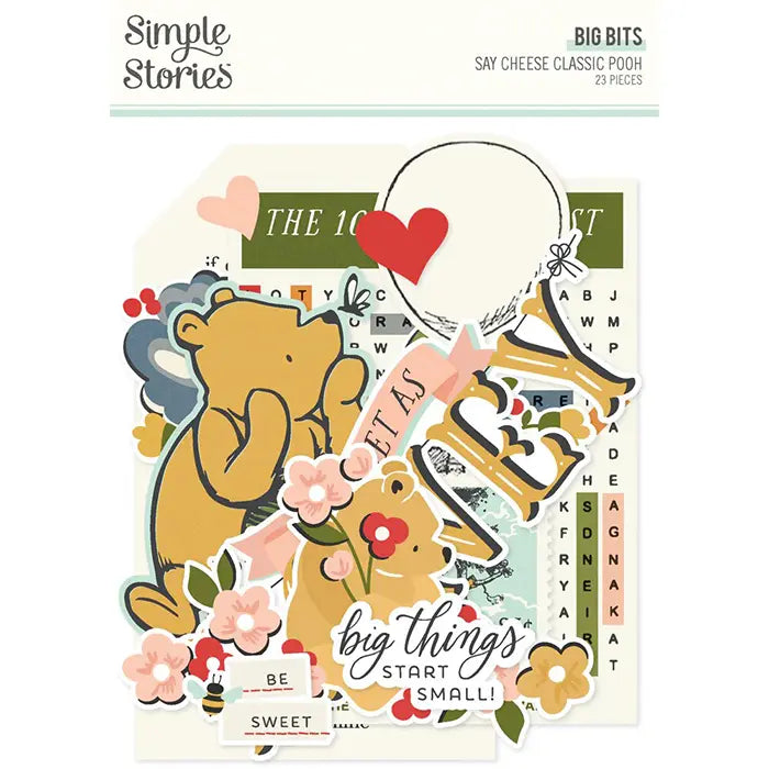 Classic Pooh Big Bits & Pieces - Say Cheese - Simple Stories