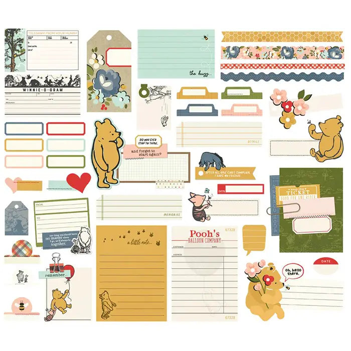 View 2 of Classic Pooh Journal Bits & Pieces - Say Cheese - Simple Stories