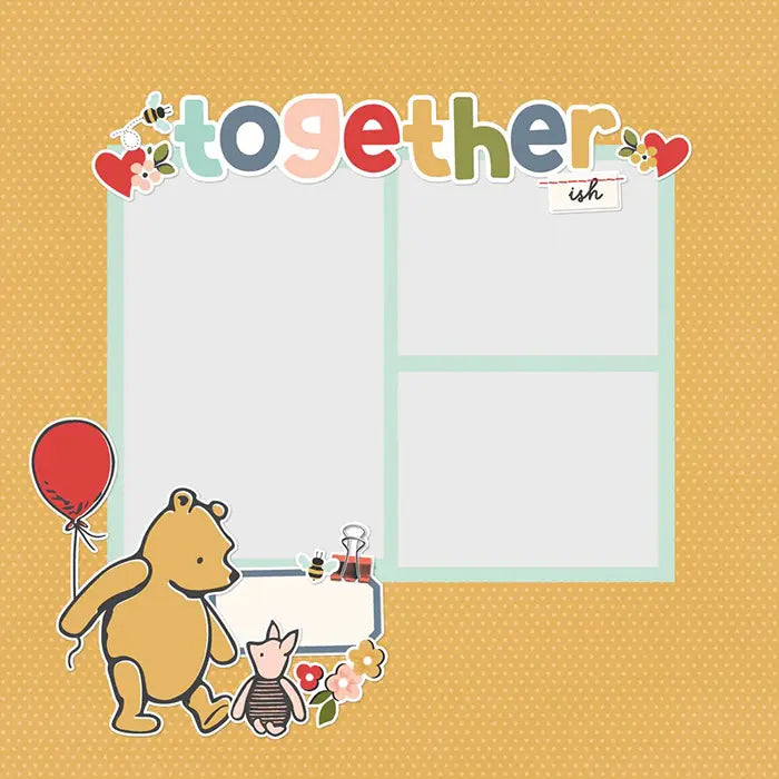 View 3 of Classic Pooh Simple Page Pieces - Say Cheese - Simple Stories
