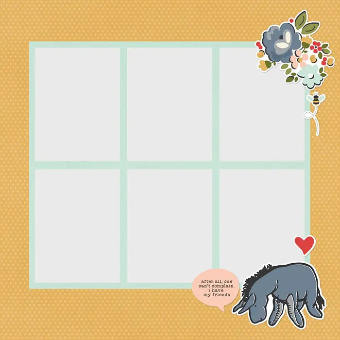 View 4 of Classic Pooh Simple Page Pieces - Say Cheese - Simple Stories