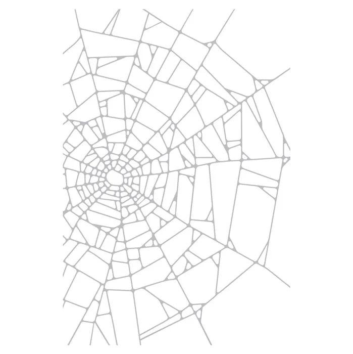 Cobweb 2D Texture Fades A5 Embossing Folder by Tim Holtz (Vault) - Halloween Collection - Sizzix