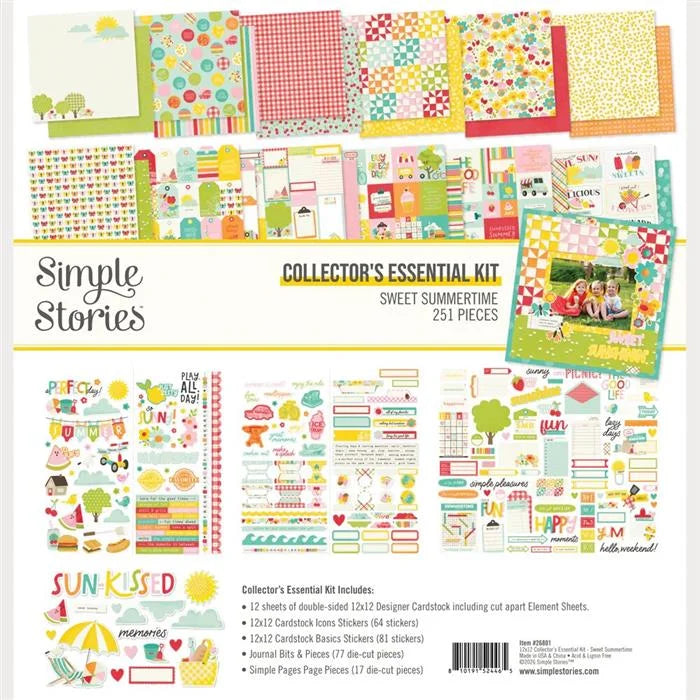 Collector's Essential Kit Sweet Summertime - Simple Stories