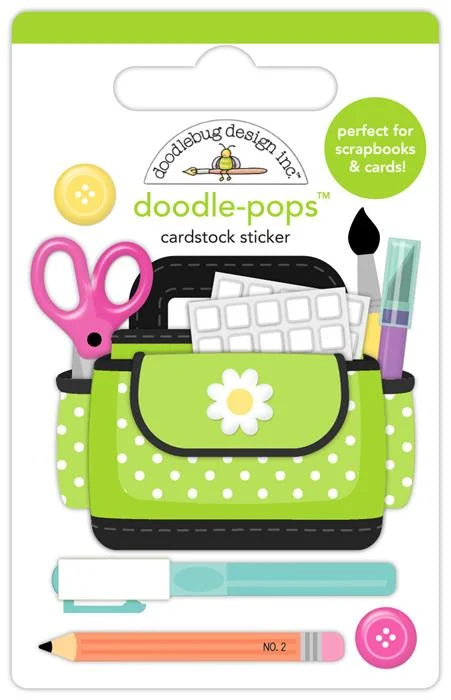 Color Me Crafty Crafty Girl Doodle-Pops - Doodlebug