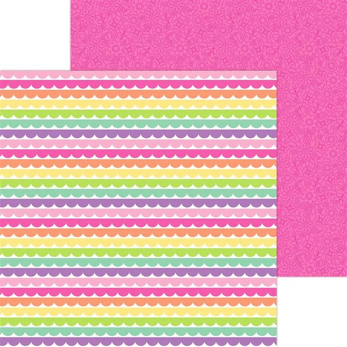 Color Me Crafty Paper Pack, 12" x 12" - Doodlebug