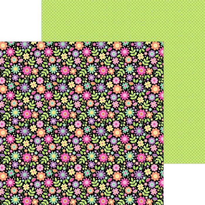 Color Me Crafty Paper Pack, 12" x 12" - Doodlebug
