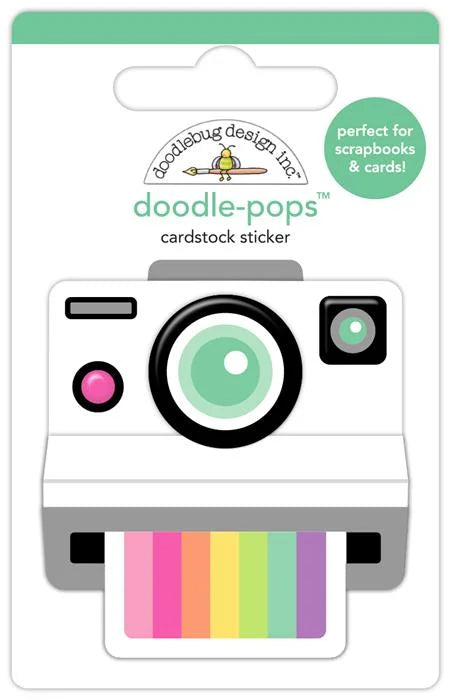 Color Me Crafty Snap Happy Doodle-Pops - Doodlebug