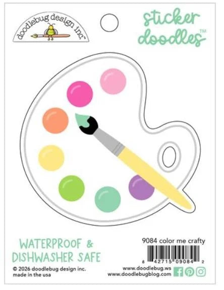 Color Me Crafty Sticker Doodles - Doodlebug