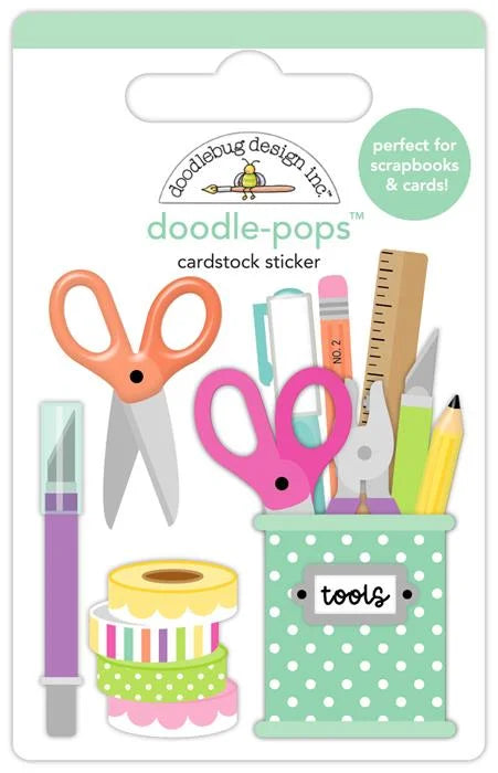 Color Me Crafty Tools Of The Trade Doodle-Pops - Doodlebug
