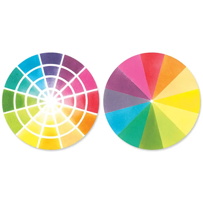 View 2 of Color Wheel Layered Stencils by Eileen Hull - Sizzix