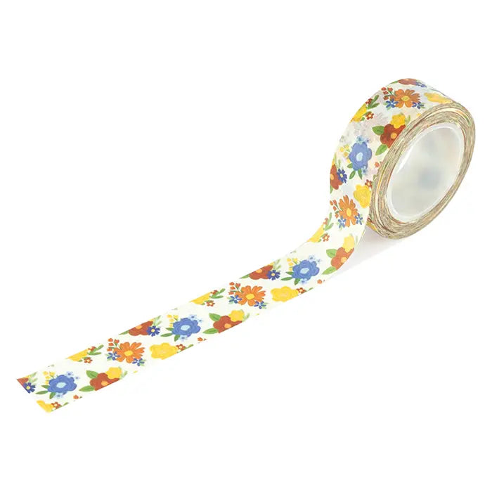 Come Travel Floral Washi Tape - Born To Travel - Echo Park