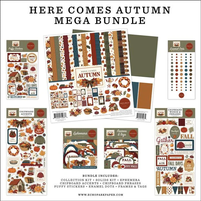 Here Comes Autumn Mega Bundle - Carta Bella