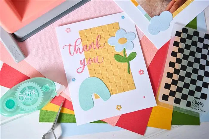 Common Greetings Thinlits Die Set Die Set 11PK - Letters by Shells - Shelly Kim - Sizzix