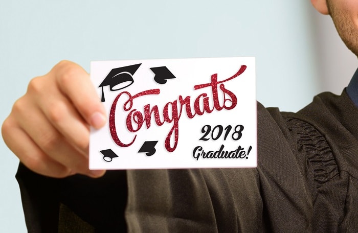 Congrats Graduate SVG Image File Download