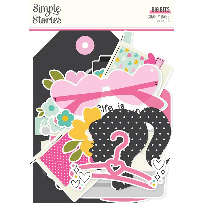 Crafty Babe Big Bits & Pieces - Simple Stories