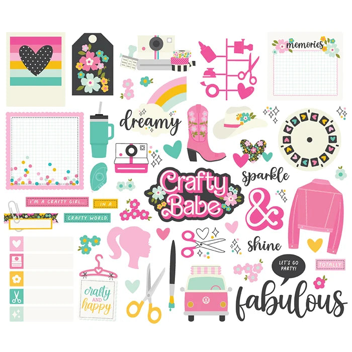 View 2 of Crafty Babe Bits & Pieces - Simple Stories