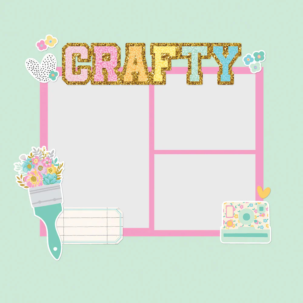 View 3 of Crafty Things Simple Pages Page Pieces - Simple Stories