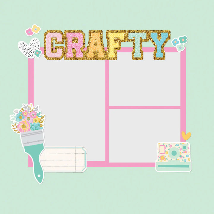 View 3 of Crafty Things Simple Pages Page Pieces - Simple Stories
