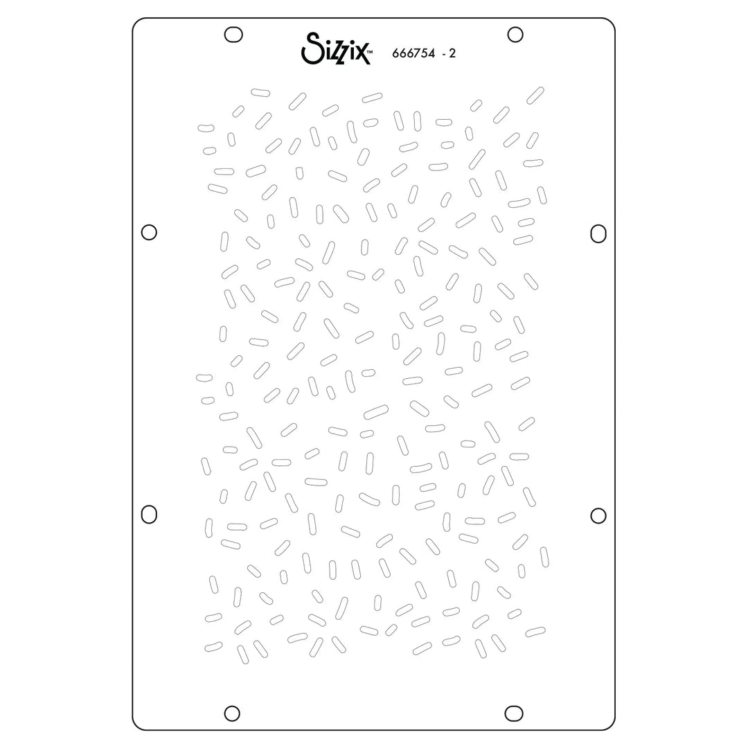 Create Clear Stamps Set w/ Layering Stencils - Studio by Cat Kerr - Sizzix