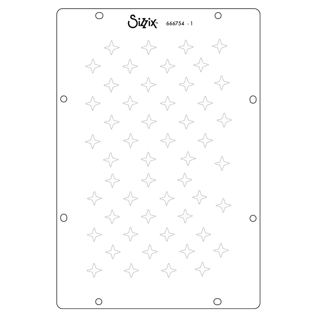 Create Clear Stamps Set w/ Layering Stencils - Studio by Cat Kerr - Sizzix