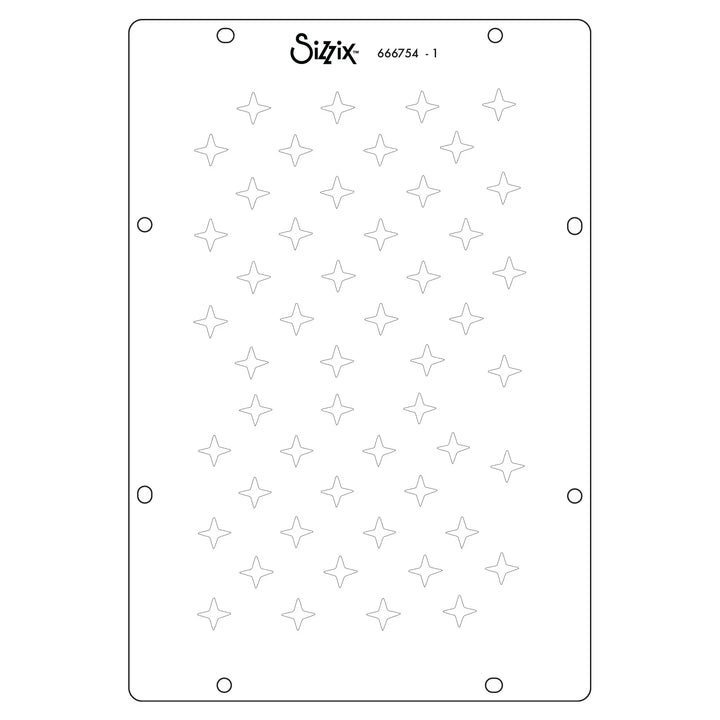 Create Clear Stamps Set w/ Layering Stencils - Studio by Cat Kerr - Sizzix