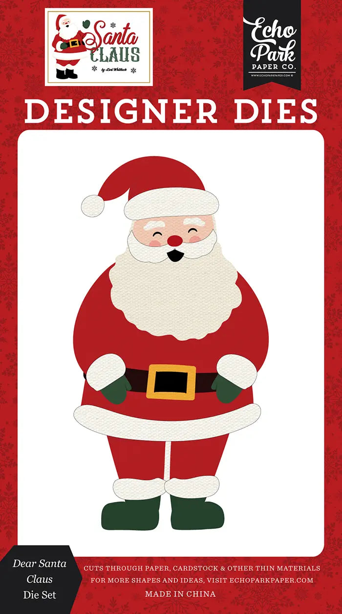 Dear Santa Claus Die Set - Echo Park