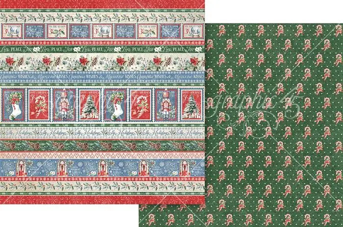 Deck the Halls Scrapbook Collection Kit,  12" x 12" - Graphic 45