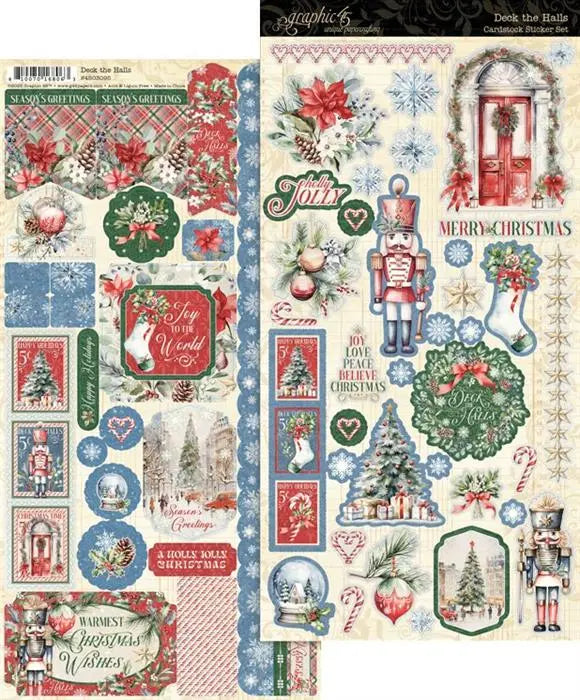 Deck the Halls Sticker Set - Graphic 45