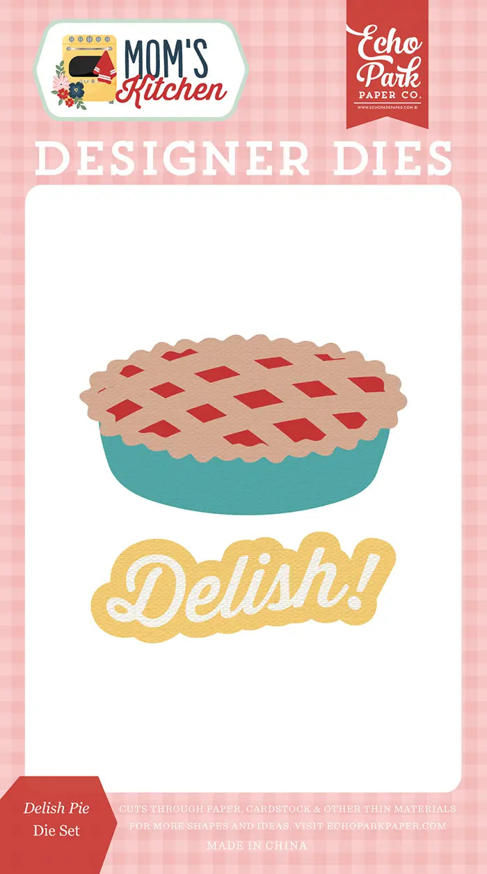 Delish Pie Die Set - Mom's Kitchen - Echo Park