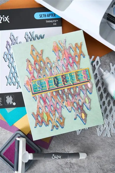 Diamond District Thinlits Die Set 1PK - Seth Apter - Sizzix