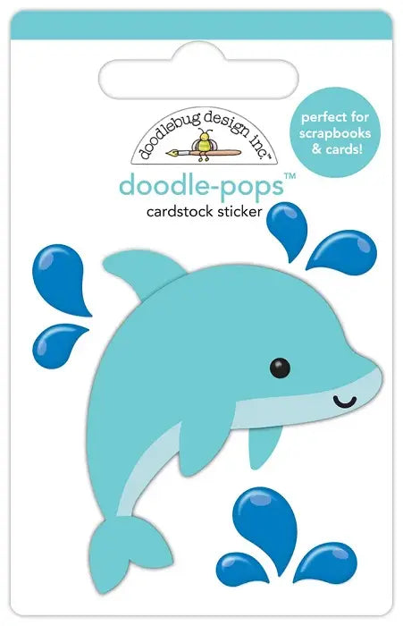Donnie Dolphin Doodle-Pops - Summer Fun - Doodlebug