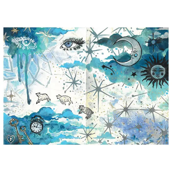View 10 of Dreamscape Clear Stamps Set w/ Stencils - Studio by Vic Hollins - Sizzix