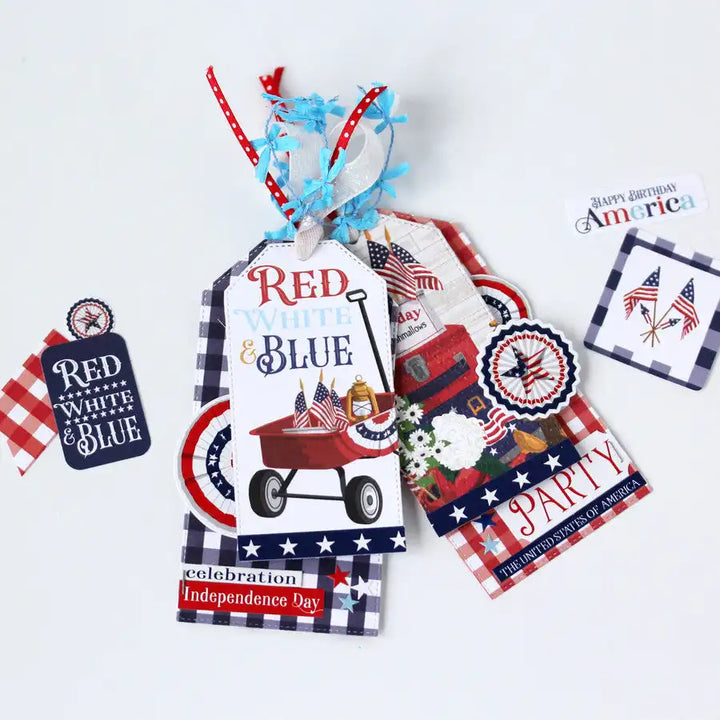 View 4 of Collection Kit, 12x12 - Steven Duncan - Fourth Of July - Carta Bella Paper