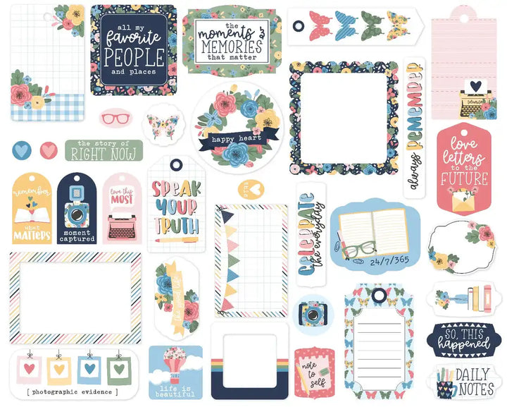 Frames and Tags Ephemera - Our Story Matters - Echo Park