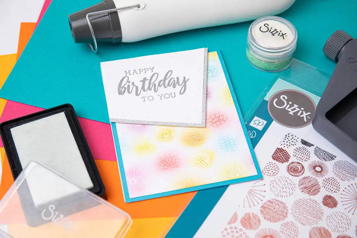 View 2 of Ecliptic Stamp Set (Cosmopolitan series) by Stacey Park - Sizzix