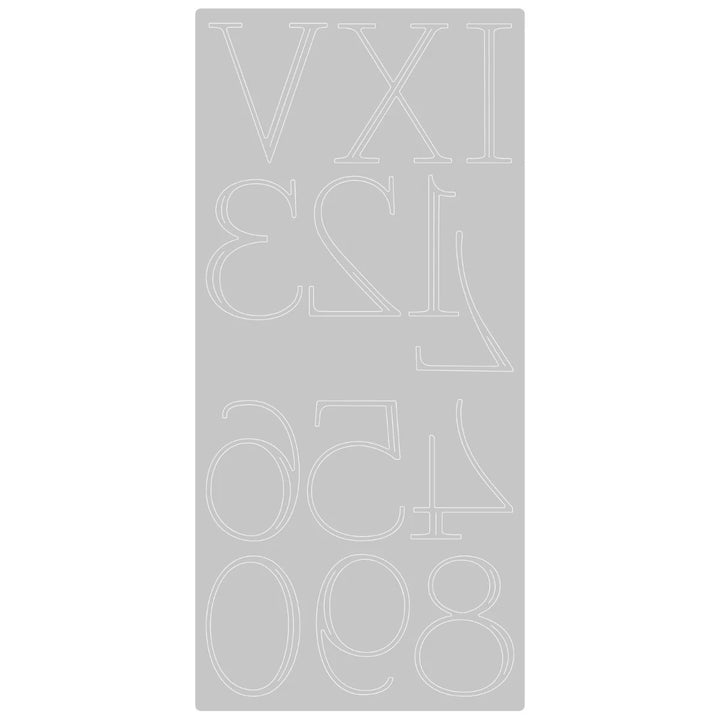 Elegant Numerals Thinlits Die - Jennifer Ogborn - Sizzix