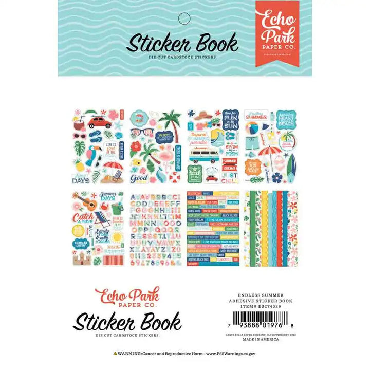 Endless Summer Sticker Book-Echo Park