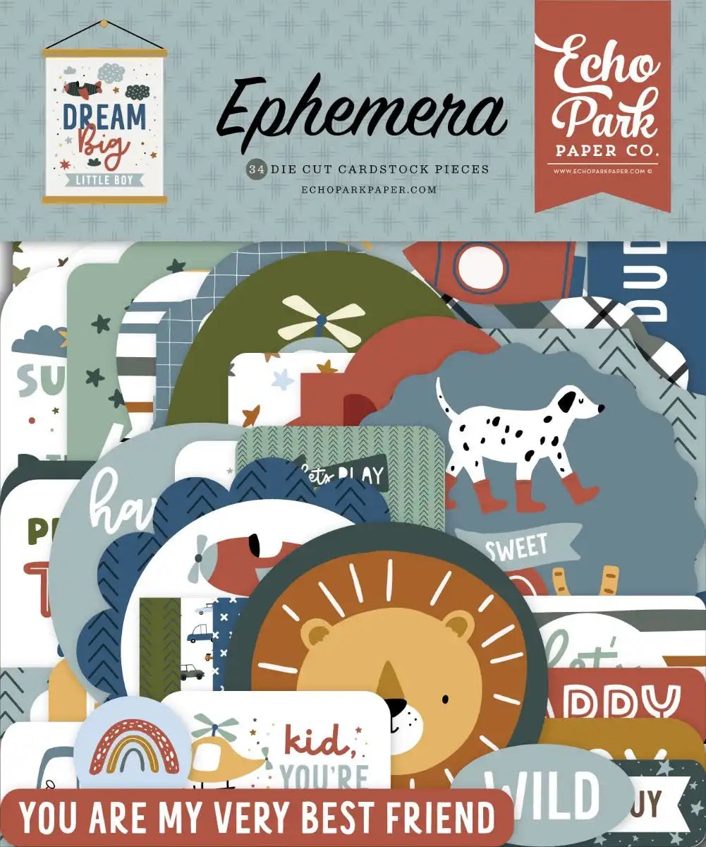 Ephemera - Dream Big Little Boy - Echo Park