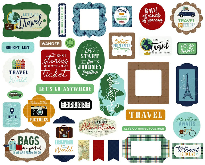 Ephemera - Let's Go Travel Collection - Echo Park