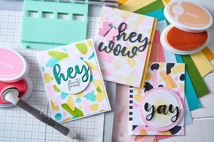 Exclamation Word Dies Thinlits Die Set - Catherine Pooler - Sizzix